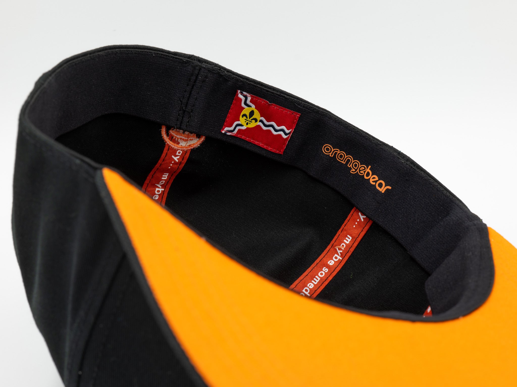 OranbearSTL Baseball Hat in Black inside