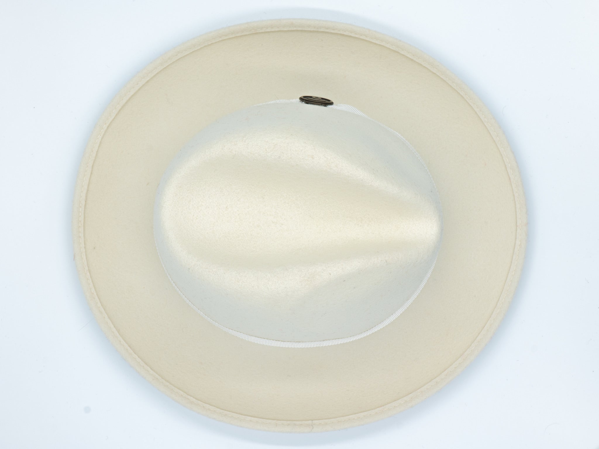 OrangebearSTL fedora Hat in white top