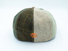 OrangebearSTL  Newsboy hat in IrishPlaid back