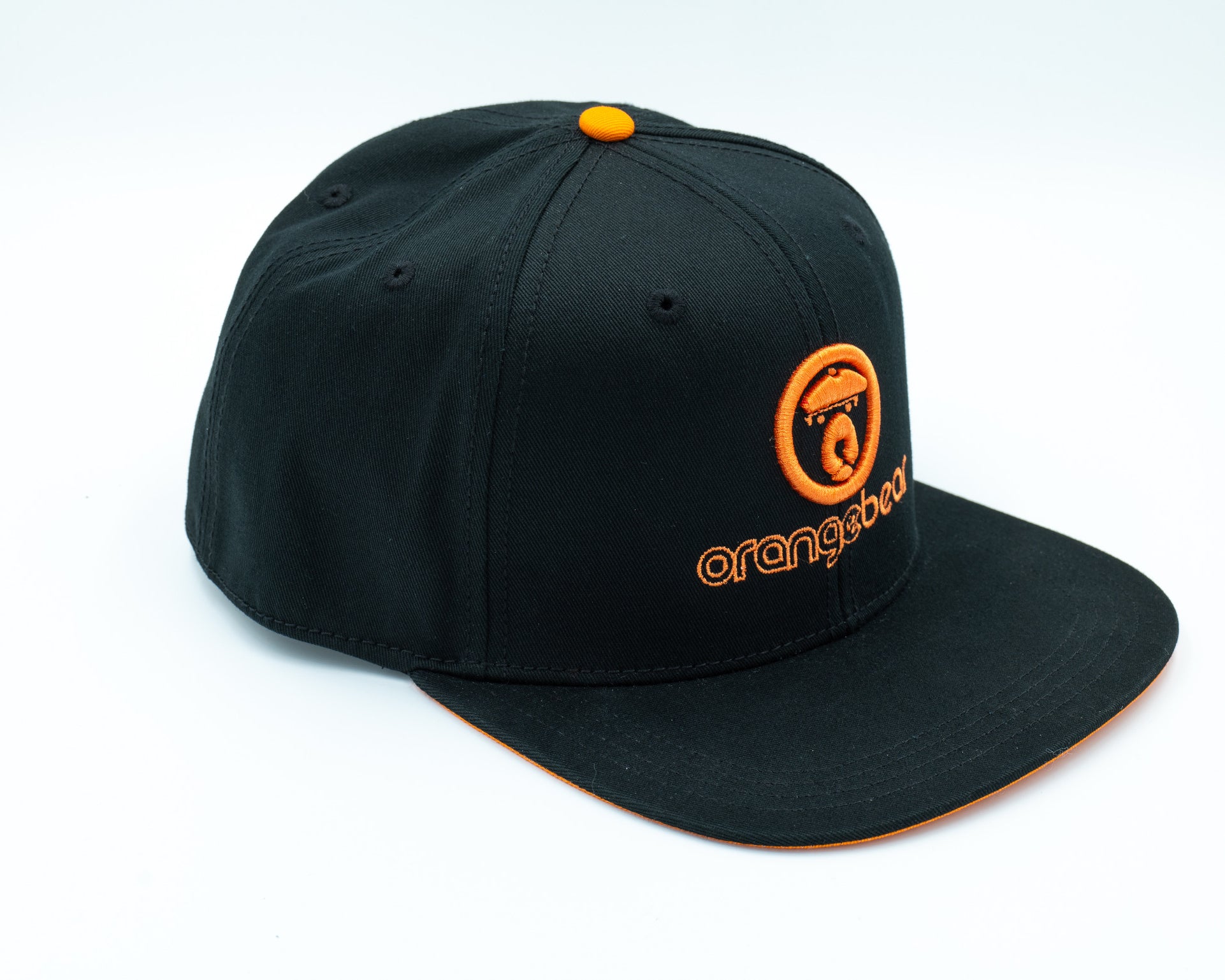 OranbearSTL Baseball Hat in Black sideways