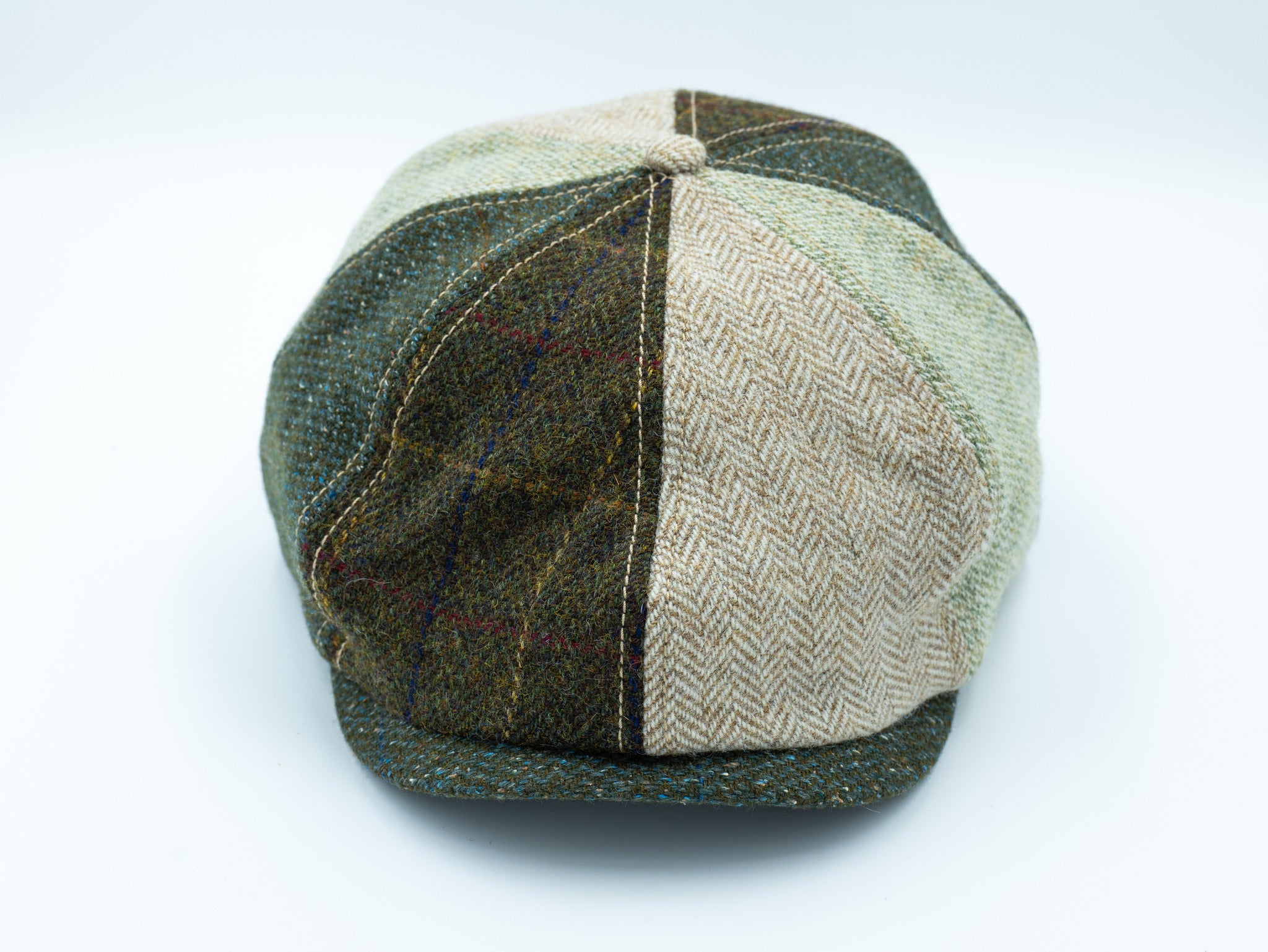 OrangebearSTL  Newsboy hat in IrishPlaid